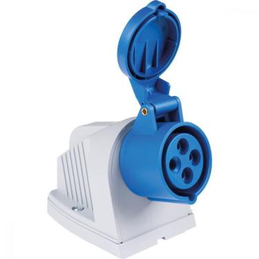 Imagem de Tomada de Sobrepor Industrial 3p+t 16 A 220-250 Vca 9 H