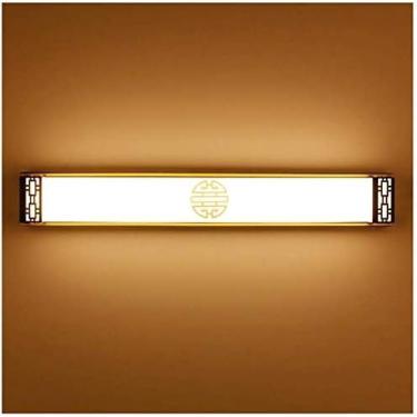 Imagem de Lâmpadas De Espelho De Banho Espelho Led Luz Frontal Espelho De Banheiro Espelho De Armário Luz Simples Moderna à Prova D'água Nevoeiro Espelho Retrátil De Com, Warm Light 63cm(24w)