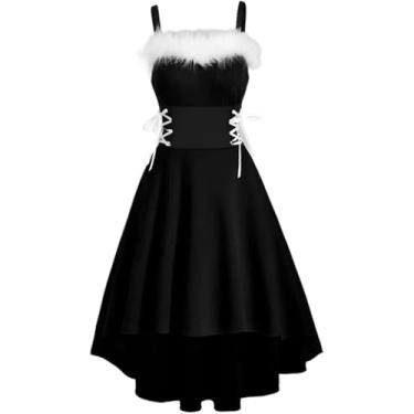 Imagem de Vestido Swig Swig Da Sra. Sata Da Womes Las Ombro A Ombro Vestido Facy De Natal, 4, XL