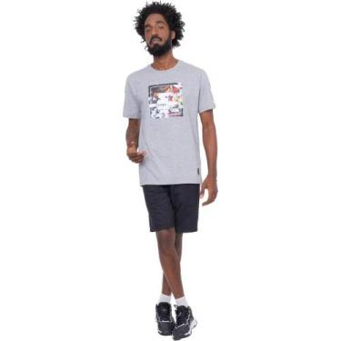 Imagem de Camiseta Starter Graphics Grafite Mescla, P, Mescla