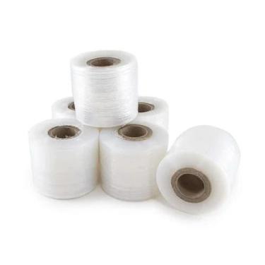 Imagem de kit 20 rolo Filme stretch enrolador manual 10cm x250metros - Tutti Sup