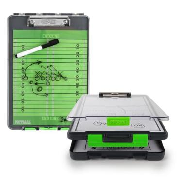 Imagem de Dexas Prancheta Clearview Clipcase 13,75 x 24 cm, verde. Veja os papéis claramente ao ar livre, mantenha-se organizado e seco. Ideal para treinamento, ensino, educação em casa, arte, comércio e