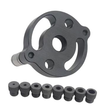 Imagem de Bothyi Gabarito para furos de bolso em madeira, ferramentas de carpintaria, peças, acessório multiuso, gabarito vertical para cavilha, guia de broca para, Preto