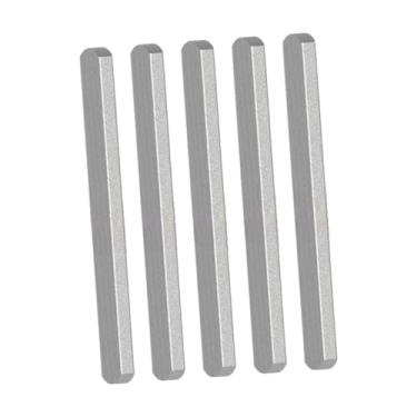 Imagem de YIJU 5 peças de placas de aço para colete com peso, suporte de carga, fitness, cabeça redonda para caminhada, cardio, musculação, atividades ao ar livre, 25cmx25cmx07cm