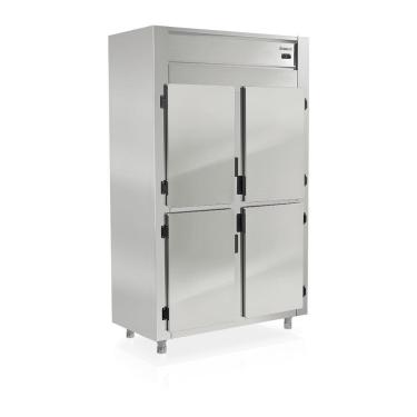 Imagem de Refrigerador 4 Portas GREP4P Inox GELOPAR 110v