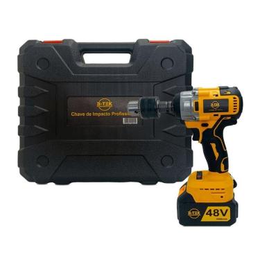 Imagem de Parafusadeira Furadeira De Impacto 48v Sem Fio Com Acessório