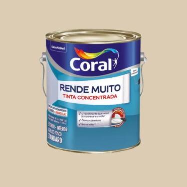 Imagem de Tinta Acrílica Coral Rende Muito Sem cheiro 3,60L - Cores - Tintas Cor