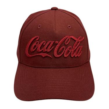 Imagem de Boné Coca Cola Masculino Bordado Especial Logo Frontal 40250 Preto-Masculino