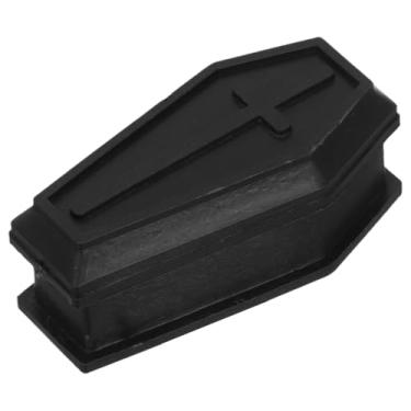 Imagem de Mini caixa de caixão, caixa de de Halloween para decoração de casa assombrada para brincadeira de casa assombrada, caixa de doces, caixão realista, decoração de festa de Halloween