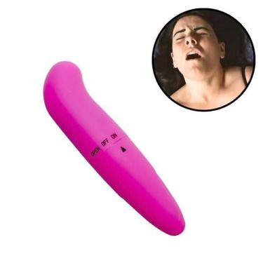 Imagem de Vibrador Aveludado Feminino Estimulador de Clitóris e Ponto G Toque Ma