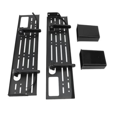 Imagem de Aramox Prateleira Superior de Tv, Suporte Flutuante de Tela, Prateleira de Suporte Crs para Economia de Espaço para Casa, Sala de Estar, Aparência Elegante, Organizador de Design Oco