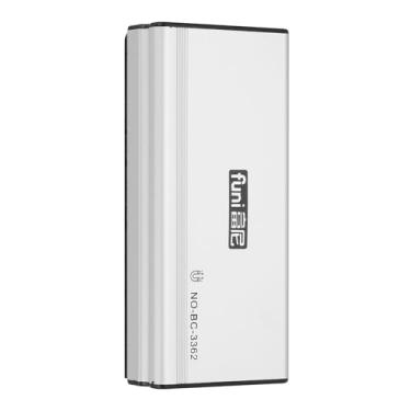 Imagem de PATIKIL 1 Pack Magnetic Dry Erase Eraser, 2x4.5in Magnetic Whiteboard Eraser Aluminum Metal for White Board Glass Calendar Board Fridge Refrigerator Office Supplies, Middle, 50x113mm