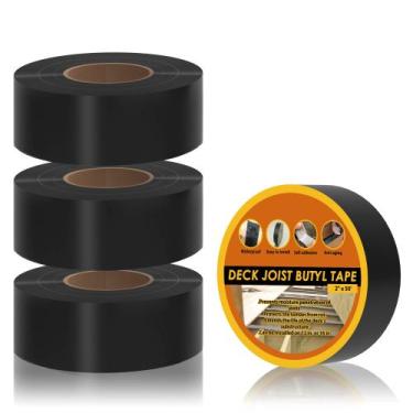 Imagem de Fita de viga de convés JOAPRIL Butyl 5 cm x 15 m à prova d'água 4 rolo