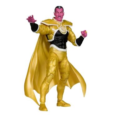 Imagem de DC Multiverse Sinestro (Parallax) (Lanterna Verde) Etiqueta Dourada 18 cm Figura de Ação Brinquedos McFarlane