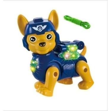 Imagem de Boneco Robô Patrulha Canina Chase Fujão Infantil Com Luz E Som - Sober