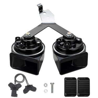Imagem de FARBIN Buzina de carro de substituição para Ford F150 2009-2014 com suporte, conjunto de buzina Ford F150 9L3Z-13832-A (para Ford F150 2009-2014)