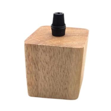 Imagem de Bothyi Base de lâmpada para lustre E27, suporte para luminárias pendentes de teto, suporte para lâmpada para decoração de quarto e casa, Quadrado