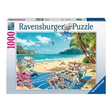 Imagem de Ravensburger Coastal - Oceano, Lake Strand 17321 Puzzle-The Shell Collector 1000p, multicolorido, 27 x 20