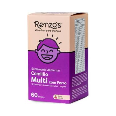 Imagem de Suplemento de Vitamina Infantil Renzo's Comilão Multi com Ferro - Renz