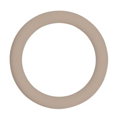 Imagem de simhoa Anel de peso, equipamento de fitness, anel de força, 10 lb, kettlebell para treinamento de força, ioga, Marrom Claro