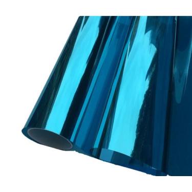 Imagem de Pelicula insulfilm azul espelhado 75cm x 2,50metros - NEXTFIL