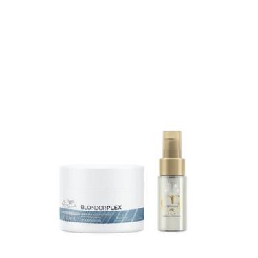 Imagem de Wella BlondorPlex Care Line Masc 150ml + Óleo Light 30ml - Wella profi
