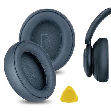 Imagem de GEEKRIA Almofadas De Reposição Quickfit Para Fones Ouvido Anker Soundcore Life Q30 E Q35, Peças (Azul Obsidiana)