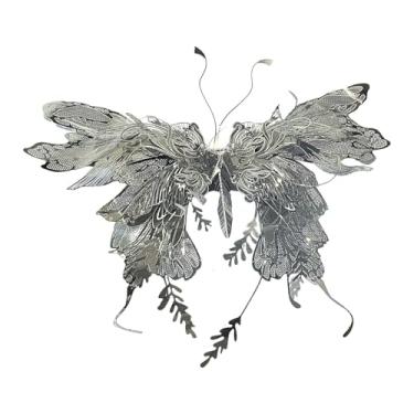 Imagem de Yunhgft Quebra-cabeça de Borboleta de Metal 3D, Kit de Modelo de Metal, Decoração para Casa, Itens Colecionáveis, Montagem Criativa para Presente, Estilo C