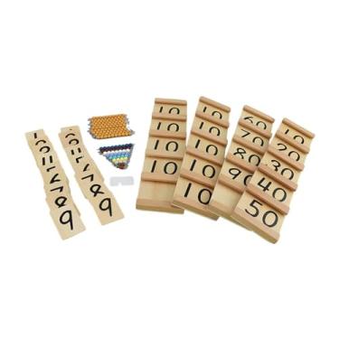 Imagem de simhoa Materiais de Brinquedo de Matemática, Quebra-cabeça, Brinquedo de Contagem para Crianças de 3, 4, 5, 6, 7 E 8 Anos, Meninos E Meninas