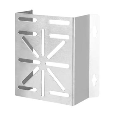 Imagem de kowaku Suporte de canto de parede externo de aço inoxidável para câmera, suporte sólido