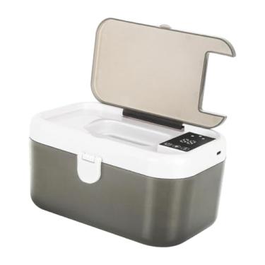 Imagem de simhoa Aquecedor de lenços umedecidos portátil USB para bebês, aquecedor de lenços umedecidos, de fraldas para casa, Branco