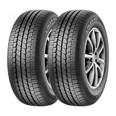 Imagem de Kit 2 Pneus Falken Aro 14C 185R14C Linam R51 102/100P