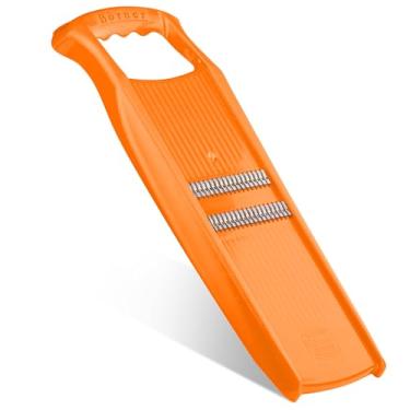 Imagem de Börner Reston Lloyd Roko PowerLine • Tiras de vegetais curtas e longas/macarrão e suporte seguro para alimentos • Feito na Alemanha, laranja