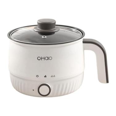 Imagem de Ioensy Mini panela elétrica para ramen, panela elétrica multiuso para mingau, dormitório e escritório, Sem Vaporizador