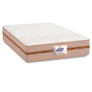 Imagem de Colchão Casal Molas Flora Bege 138x188x20cm - Gazin, Marrom