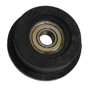 Imagem de kowaku Peças de reparo deslizante do assento da roda do assento com uma única substituição de 608 rolamentos para a academia de academia multifuncional, 44x16mm