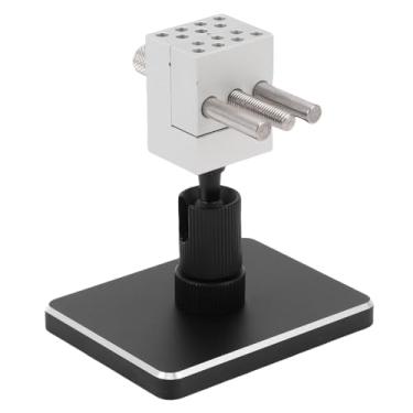 Imagem de Fockety Mini Torto, Torno de Bancada Mini Ajustável Com Faixa de Pinça de 0-1.18 Polegadas e Base Rotatável de 360, Vice-de-liga de Alumínio para Modelos de Escala de Joias de Artesanato, Relógio,