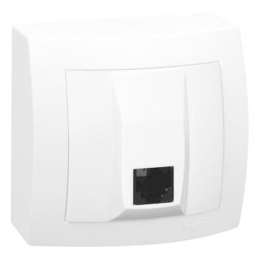 Imagem de Tomada Para Telefone RJ11 Sistema X - 675017 - PIAL