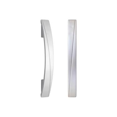 Imagem de Puxador Abs Armário Móveis Cozinha Gaveta Monza 128/160mm (5, Alumínio Fosco)