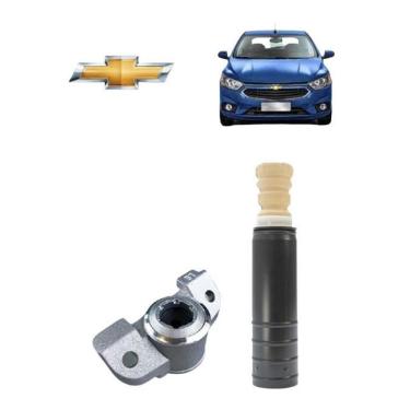 Imagem de Kit Coxim Suspensão Traseiro Esq Onix 15 16 2017 2018 2019