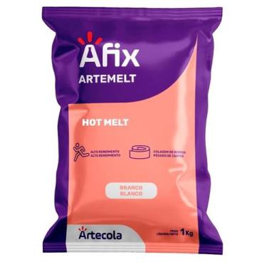Imagem de Cola p/fita borda hot melt bc 1kg afix