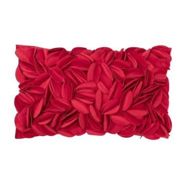 Imagem de Capa de travesseiro KINGROSE feita à mão em 3D Flower Velvet 30x50cm v