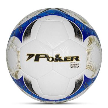 Imagem de Bola Futebol Society Profissional 32 Gomos Hybrid Vertex 05846-Unissex