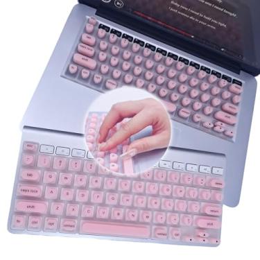 Imagem de Ferramentas de cuidados com a pele, capa de teclado para unhas compridas compatível com MacBook Pro 13 polegadas M2 2023, 2022, 2021 2020 M1 A2338 A2289 A2251 e compatível com MacBook Pro 16 2020 2019