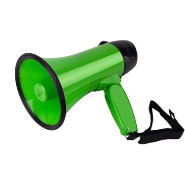 Imagem de Megafone portátil de 25 W com sirene e gravação para passeios ao ar livre e guias alto-falante portátil