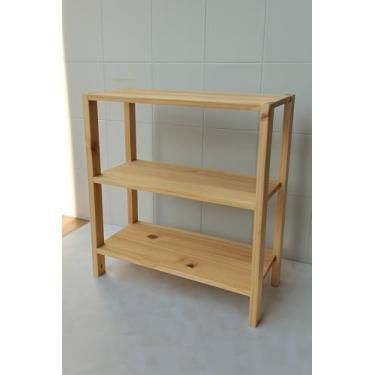 Imagem de Estante de Madeira 3 Prateleiras