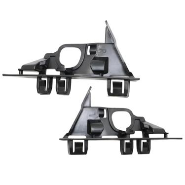 Imagem de Kit de suporte de para-choque dianteiro compatível com BMW E85 e E86 Z4 M Roadster & M Coupe 2003-2008 conjunto de suporte de capa de para-choque lados esquerdo e direito substitui 51117165179