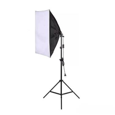 Imagem de Softbox Luz contínua 50x70cm Soquete e27 - Kit com Tripé