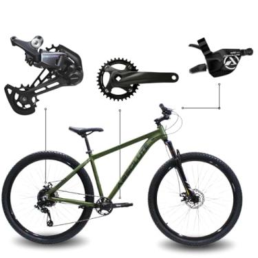 Imagem de Bicicleta Aro 29 Absolute Nero 5 Shimano Deore 12V Freio Hidráulico Quadro Alumínio (Oliva, 15)