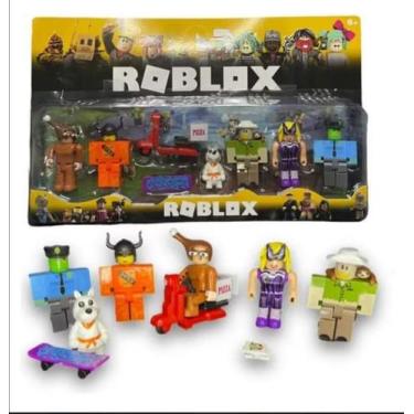 Imagem de Brinquedo Bonecos Roblox 12 Peças Sortidos Brinquedo Infantil Novo Mod